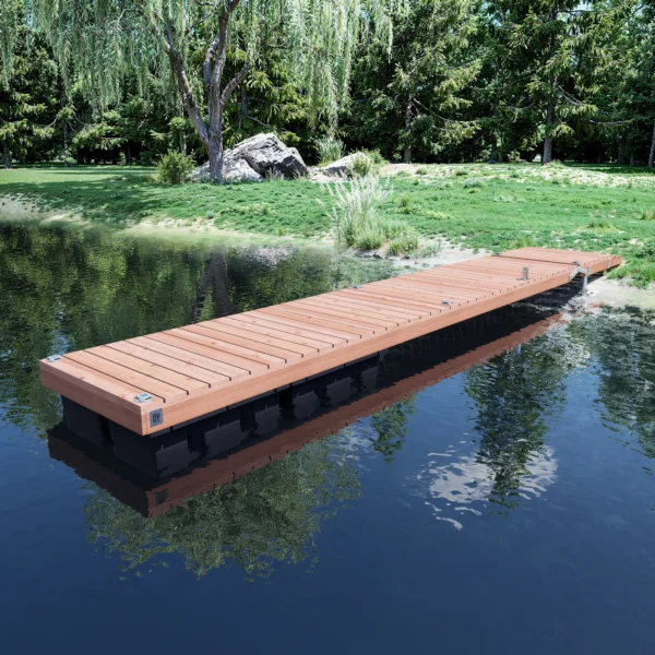 CUUT 151-4 ujuvsild 1,2×4,0 m – pontoonsild puidust laudisega